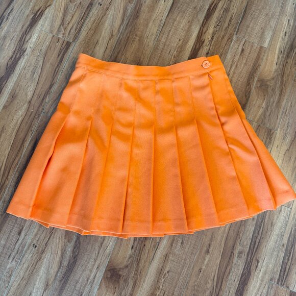 Los Angeles Apparel Tangerine Mini Tennis Skirt sz XL - Picture 5 of 5